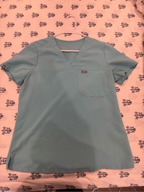 Figs Catarina Scrub Top - Teal